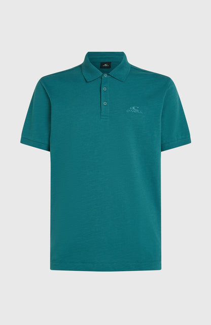 Slub Polo Men Botanical Heat