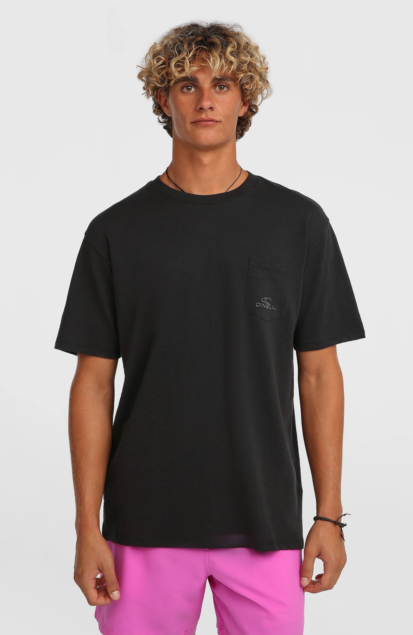 O'Neill Slub Chest Pocket T-Shirt Men Black Out