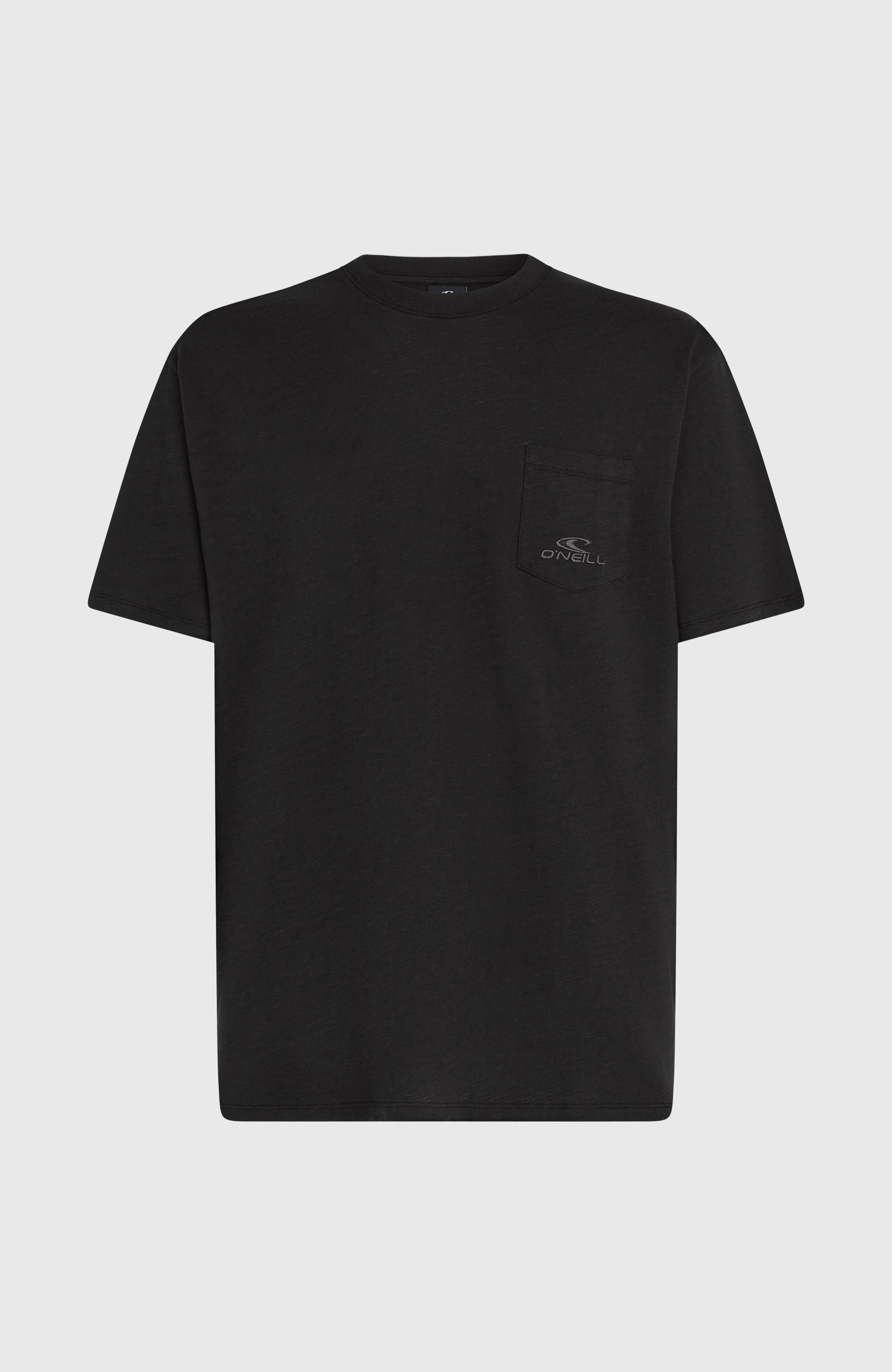 O'Neill Slub Chest Pocket T-Shirt Men Black Out