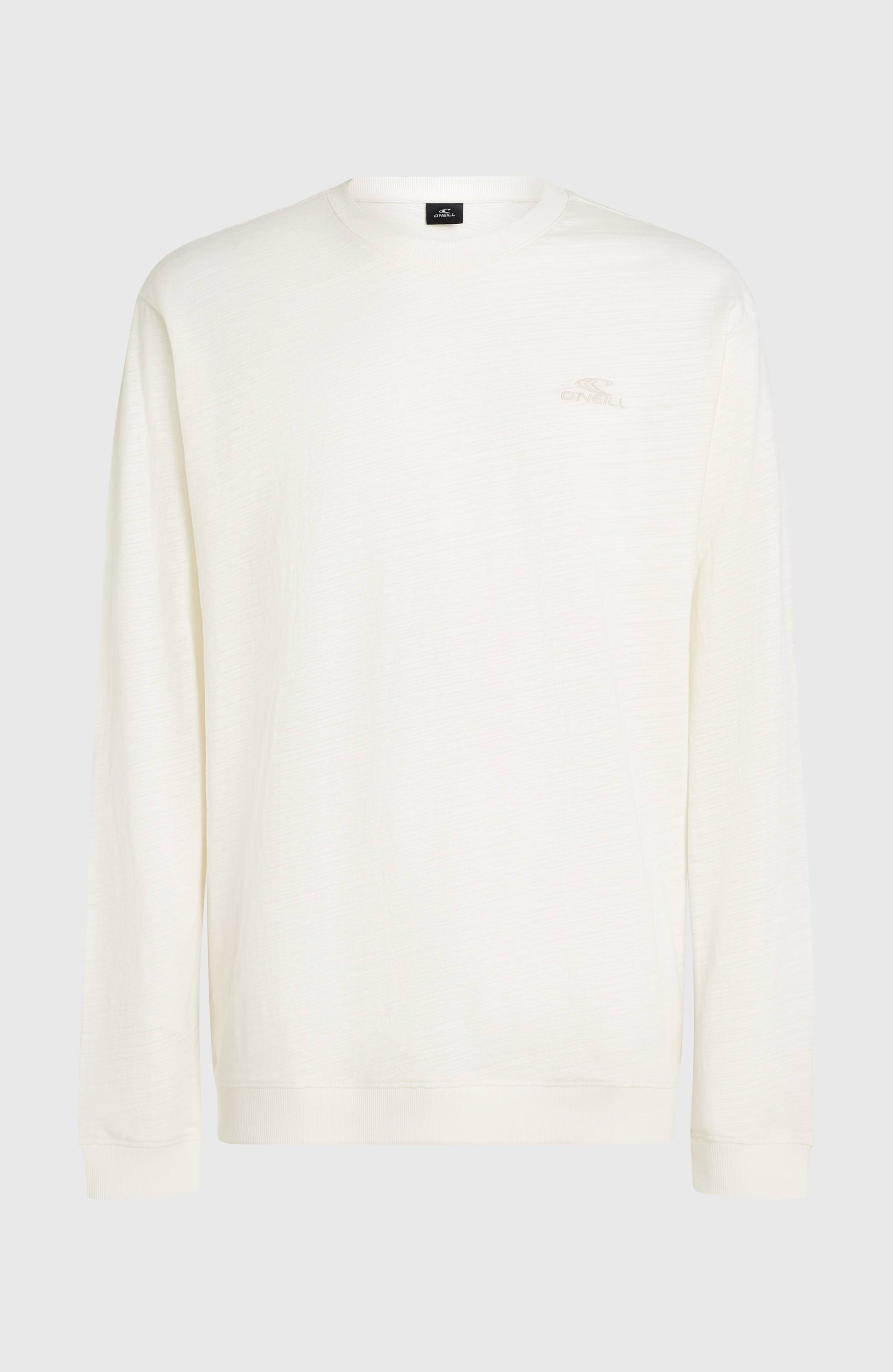 O'Neill Slub Long-Sleeve T-Shirt Men Snow White