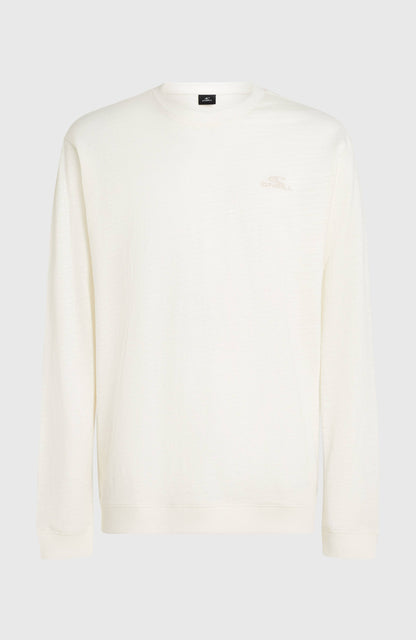 O'Neill Slub Long-Sleeve T-Shirt Men Snow White