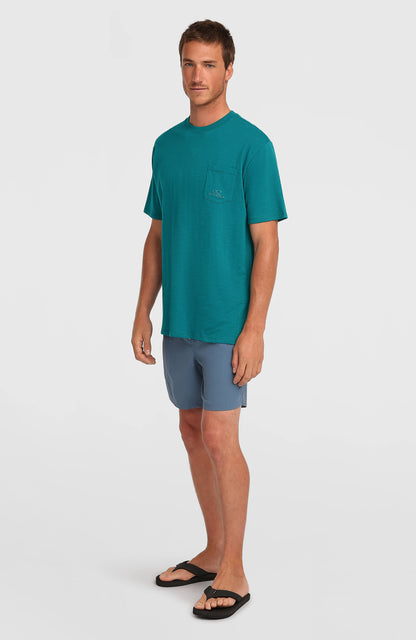O'Neill Slub Chest Pocket T-Shirt Men Botanical Heat