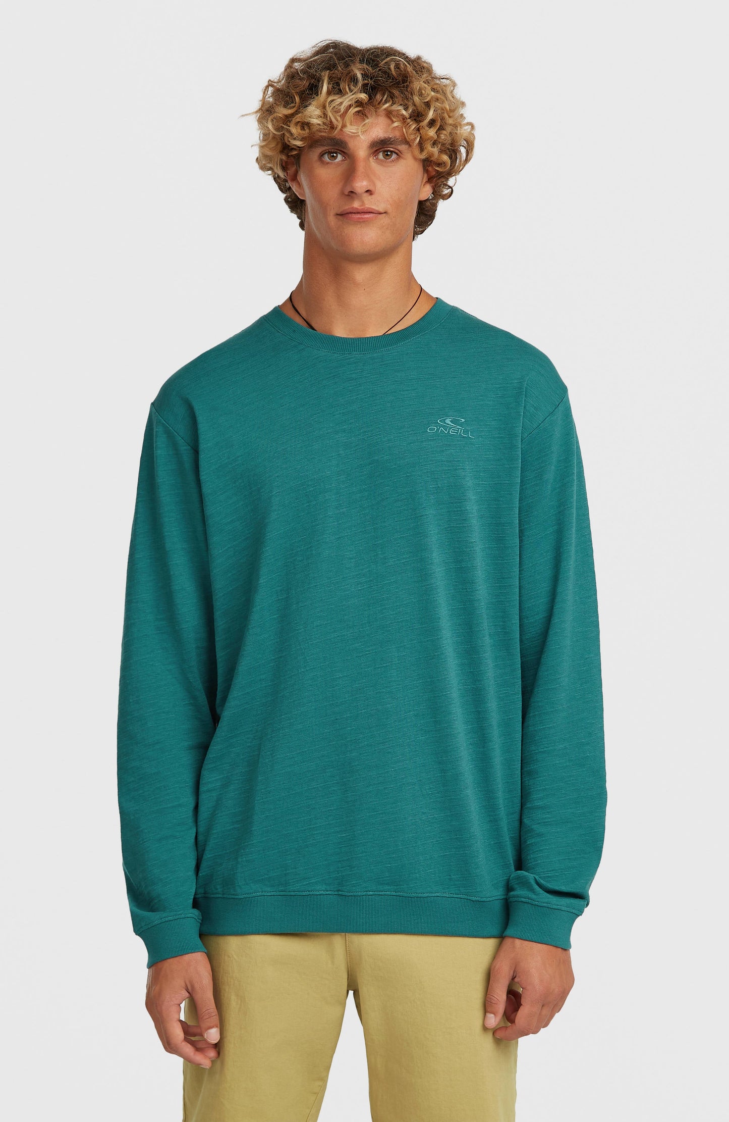 O'Neill Slub Long-Sleeve T-Shirt Men Botanical Heat