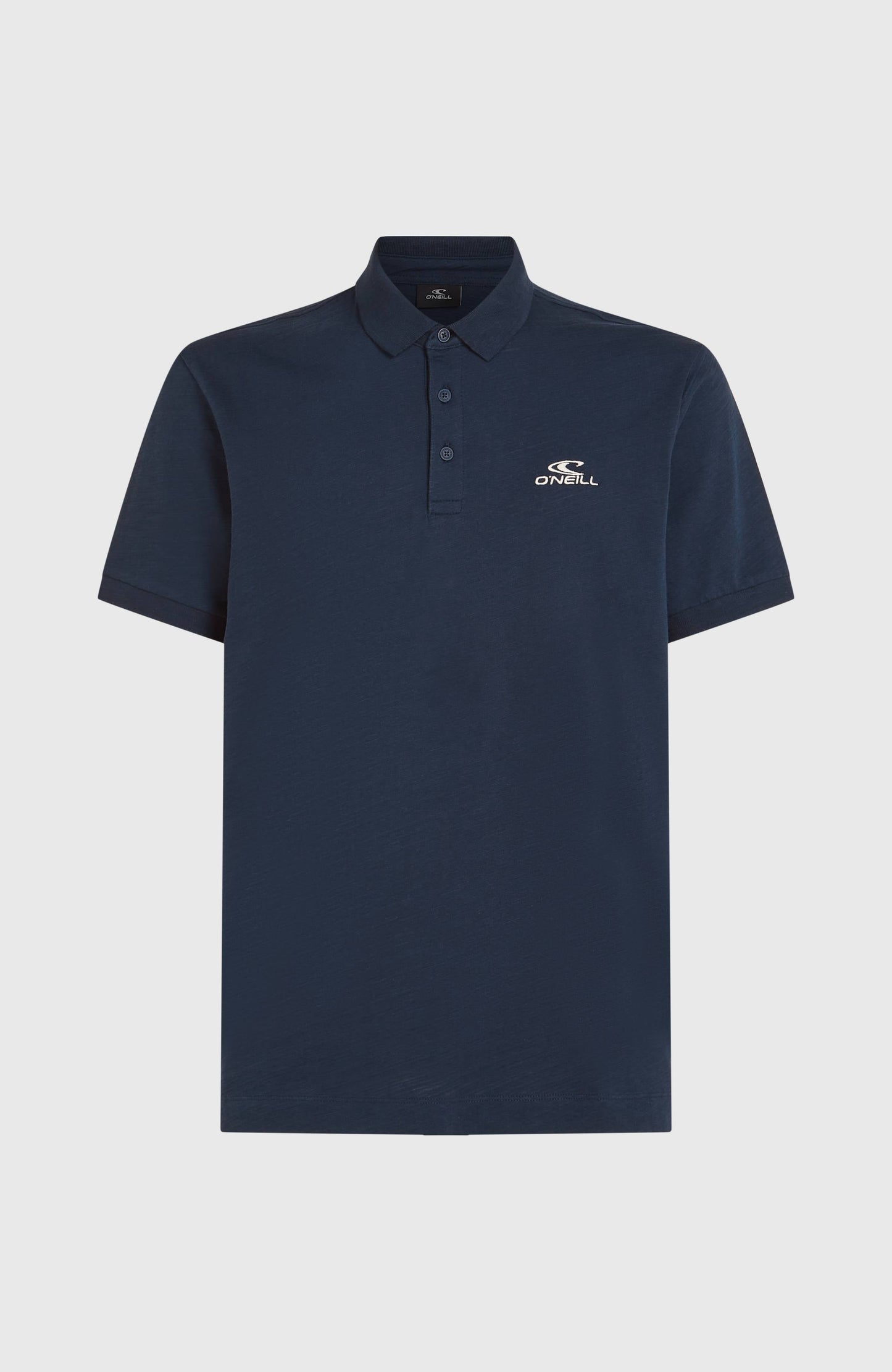 Slub Polo Men Ink Blue
