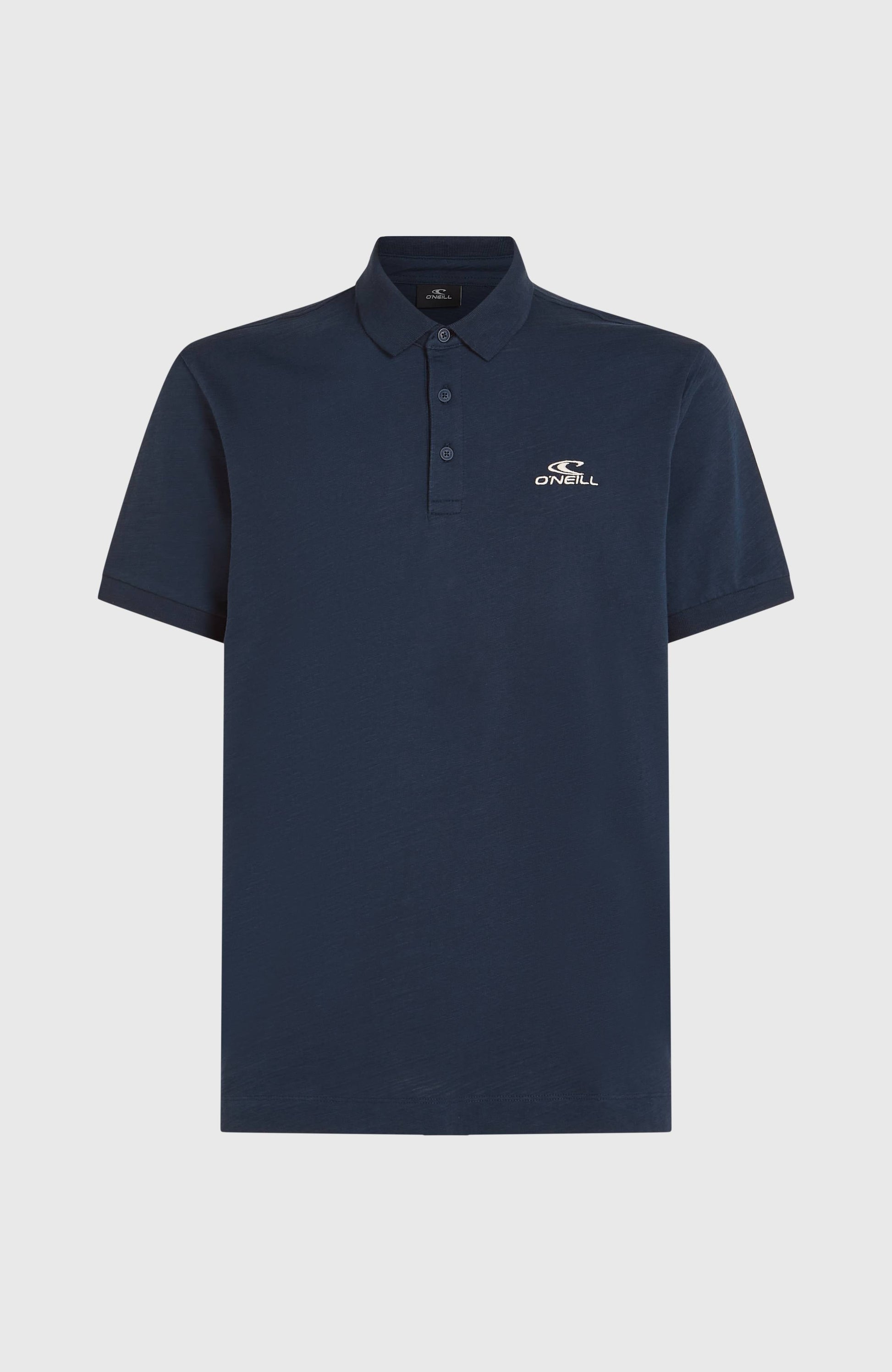 Slub Polo Men Ink Blue