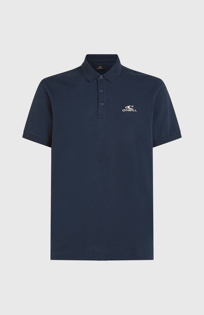 Slub Polo Men Ink Blue