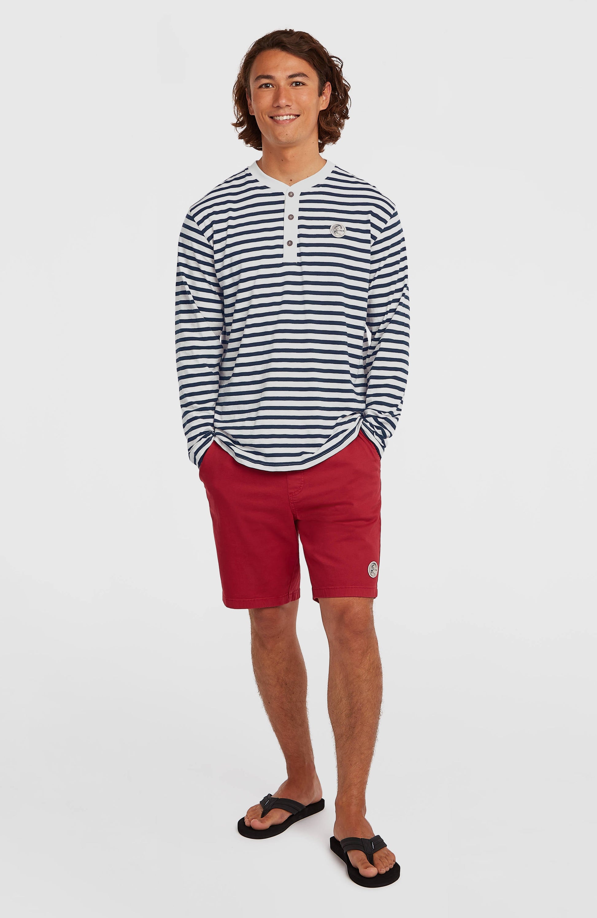 O'Riginals Long-Sleeve T-Shirt Men Blue Oigrinals Stripe