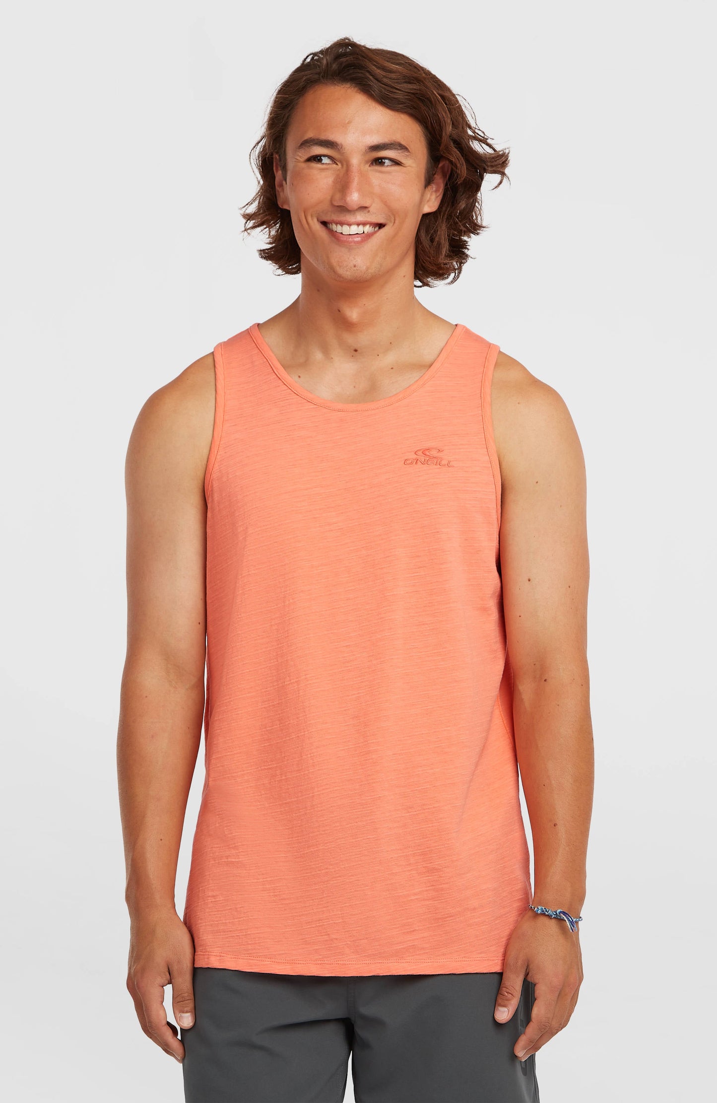 O’Neill Slub Tank Top Men Funky Peach