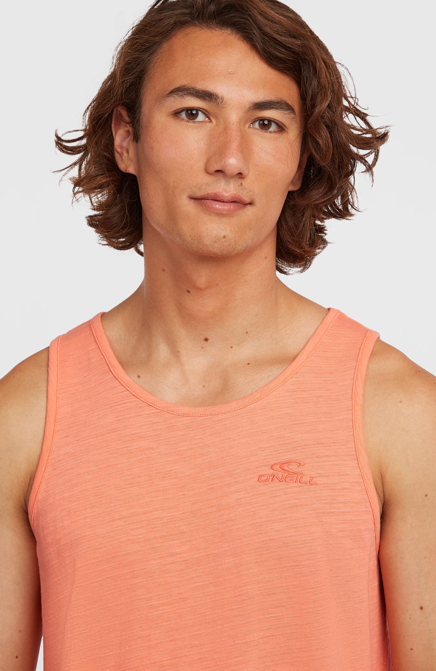 O’Neill Slub Tank Top Men Funky Peach