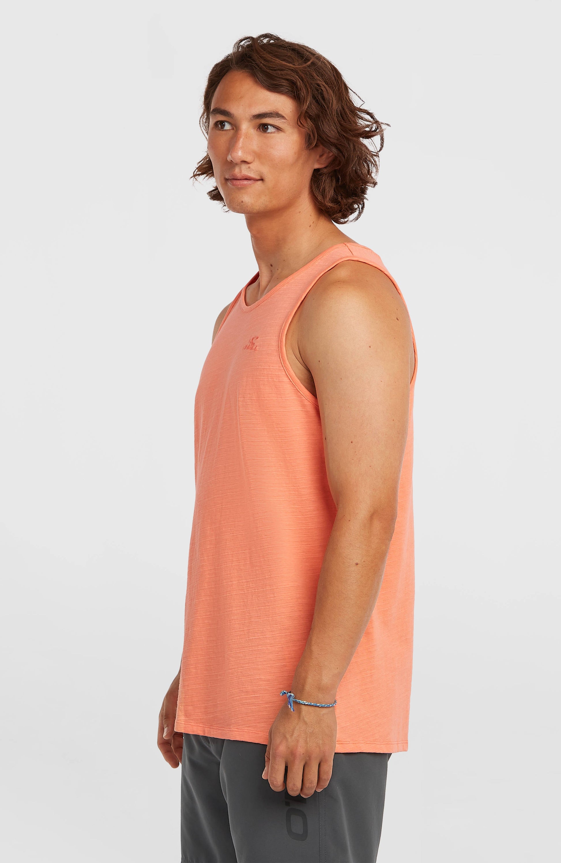 O’Neill Slub Tank Top Men Funky Peach