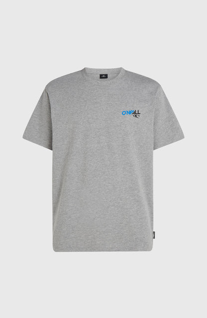 Essentials 90s Graphic T-Shirt Men Silver Melee