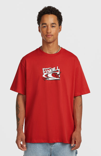 Essentials 90s Logo T-Shirt Men High Risk Red