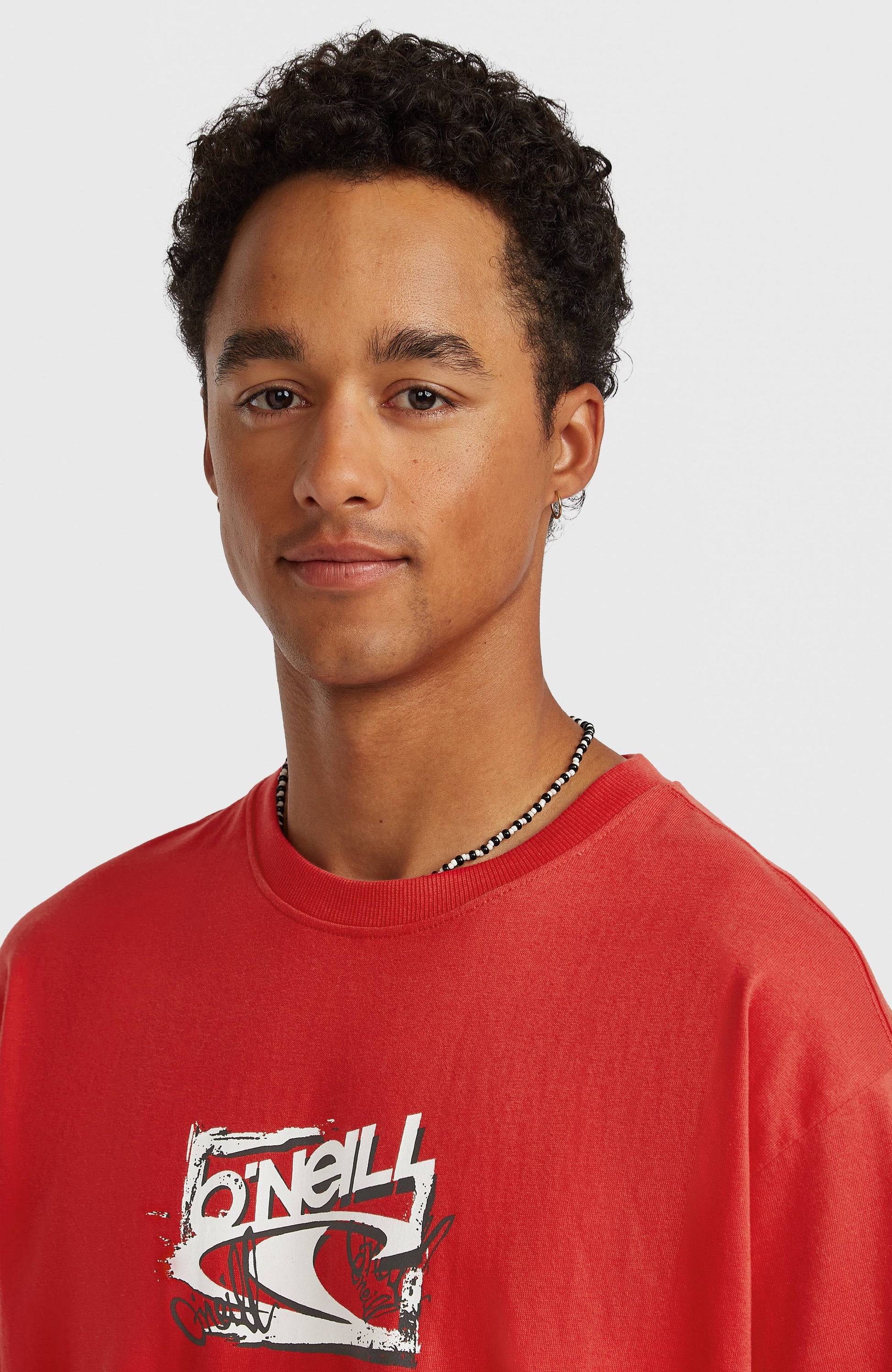 Essentials 90s Logo T-Shirt Men High Risk Red
