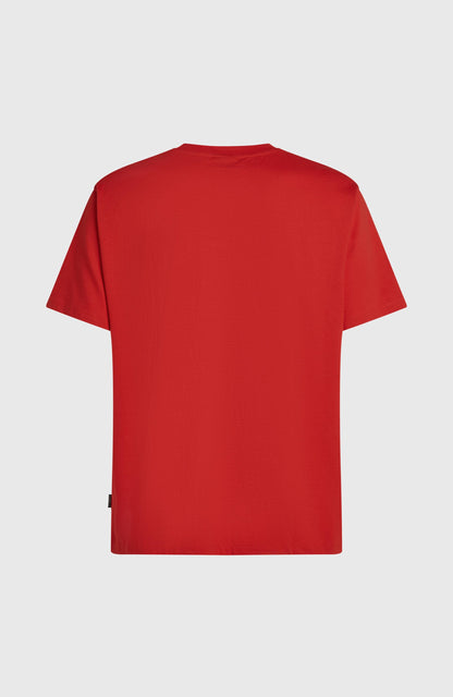 Essentials 90s Logo T-Shirt Men High Risk Red