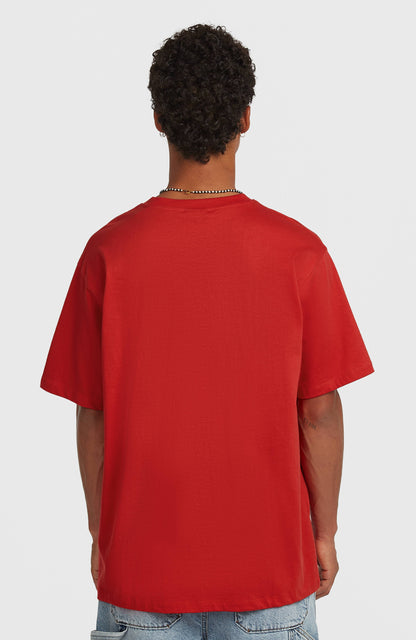 Essentials 90s Logo T-Shirt Men High Risk Red