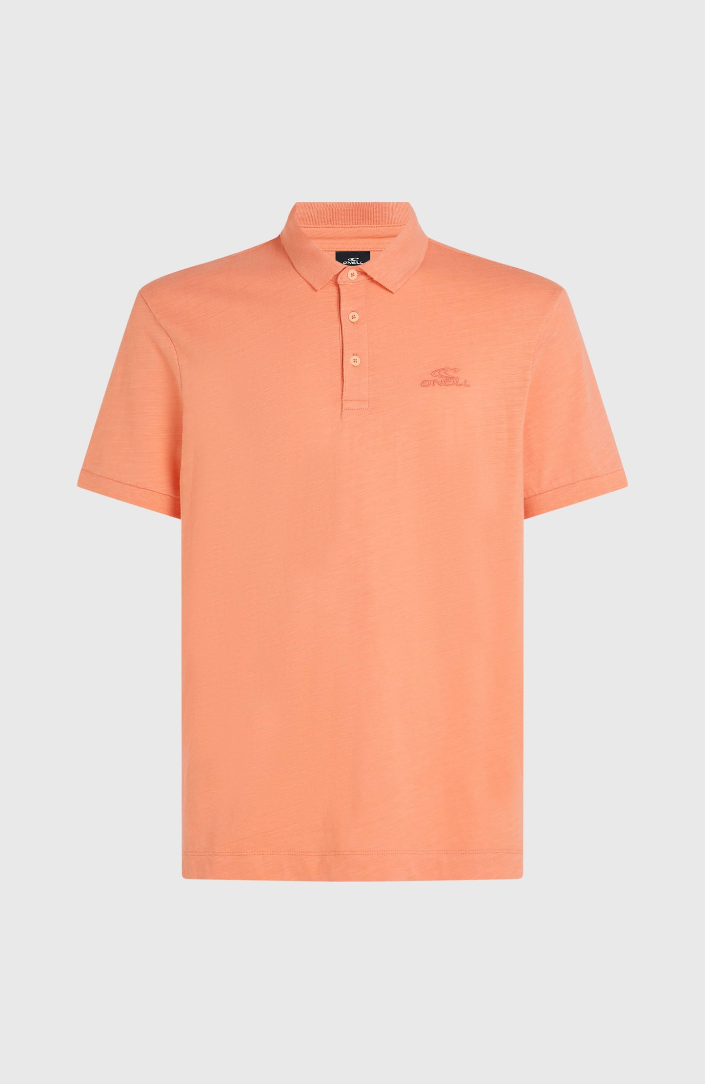 Slub Polo Men Funky Peach