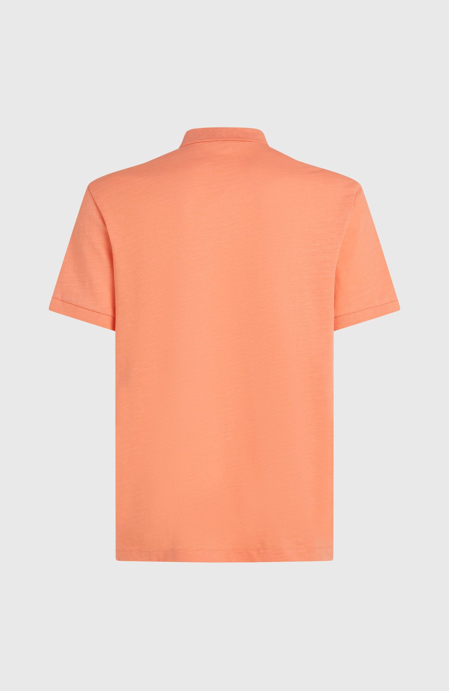 Slub Polo Men Funky Peach