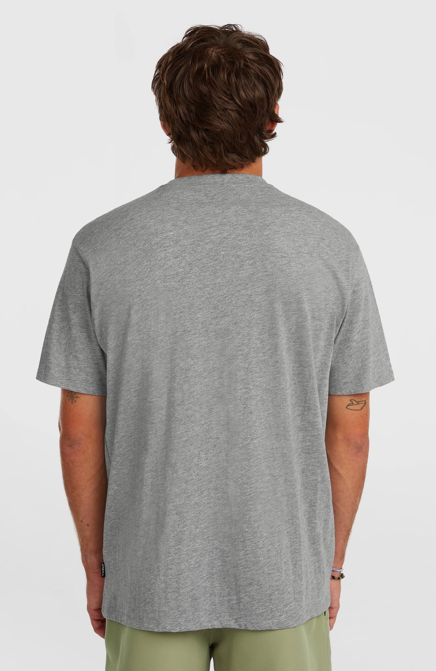 O'Neill Small Logo T-Shirt Men Silver Melee