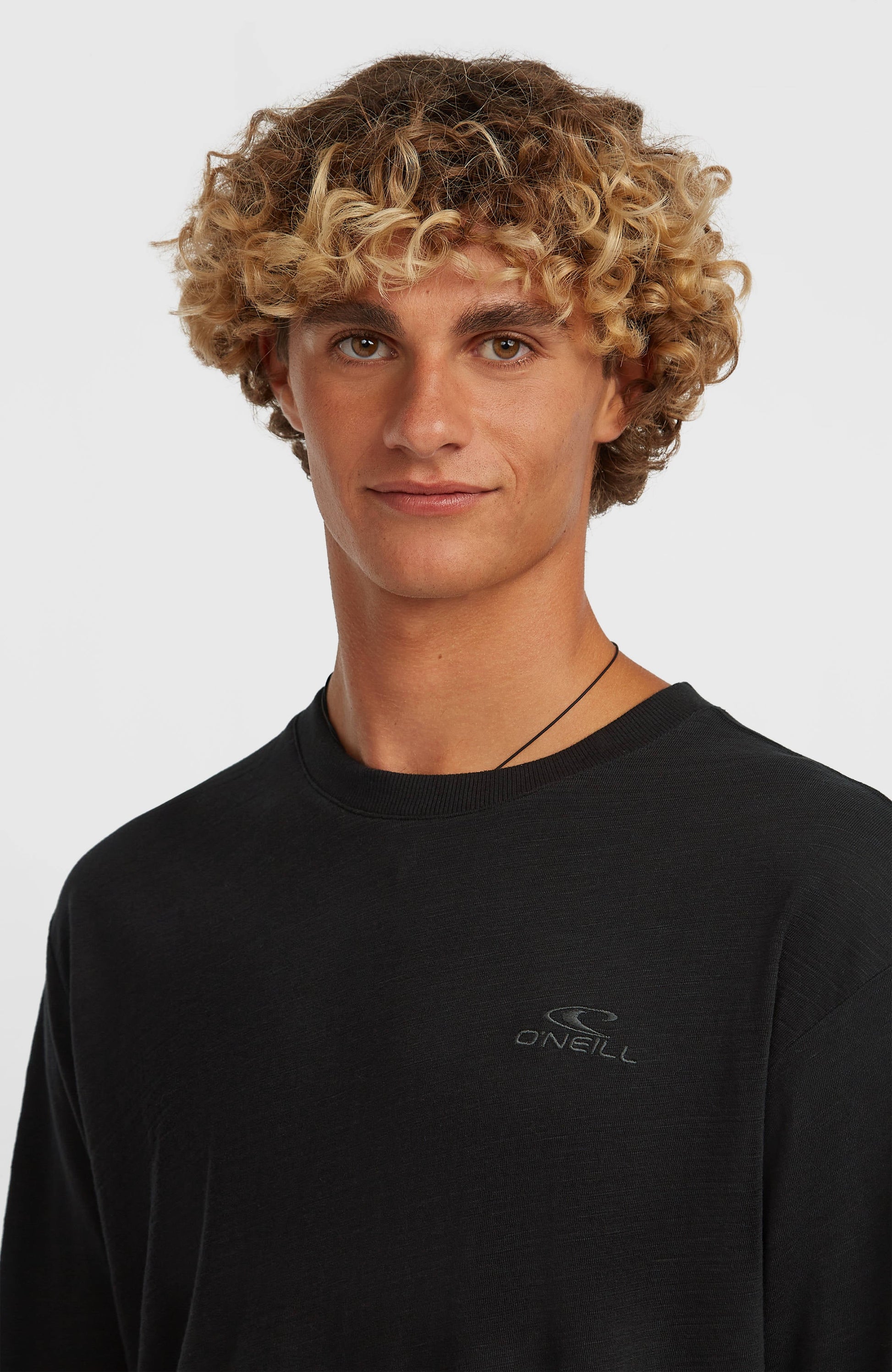 O'Neill Slub Long-Sleeve T-Shirt Men Black Out
