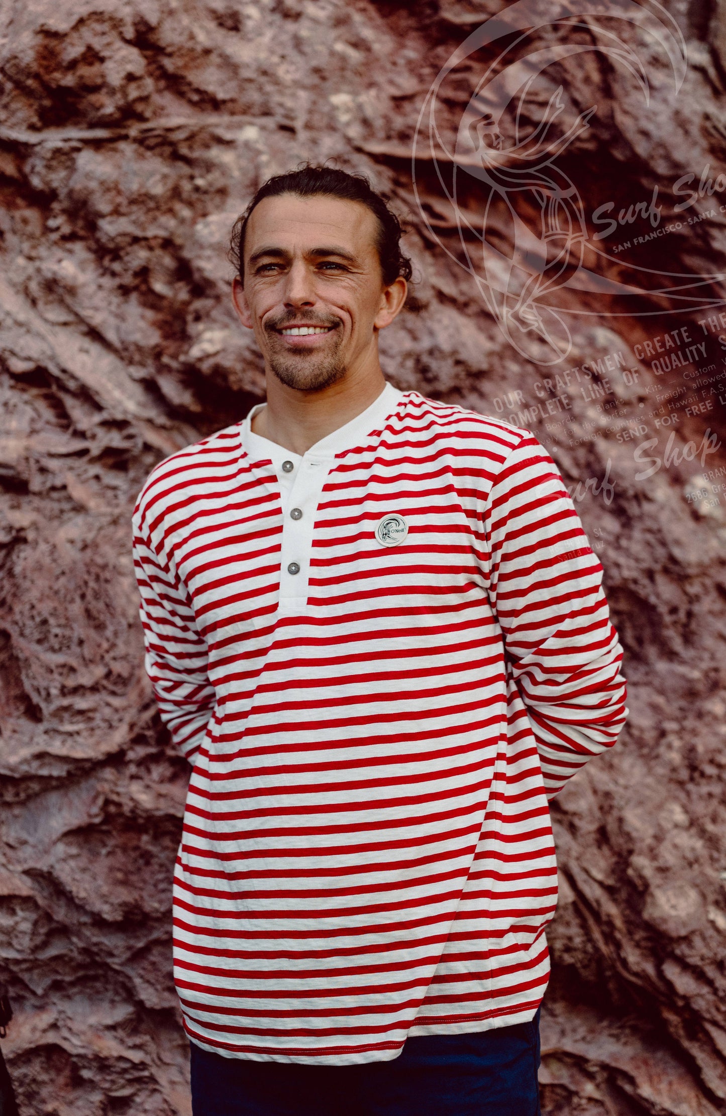 O'Riginals Long-Sleeve T-Shirt Men White/Red Originals Stripe