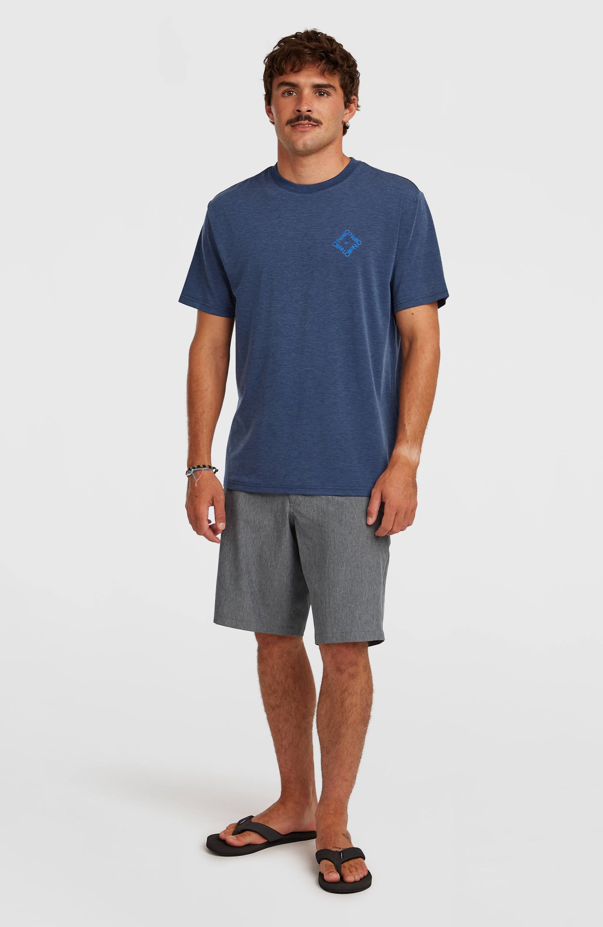O'Neill Hybrid Polygiene Back-Print T-Shirt Men English Evening