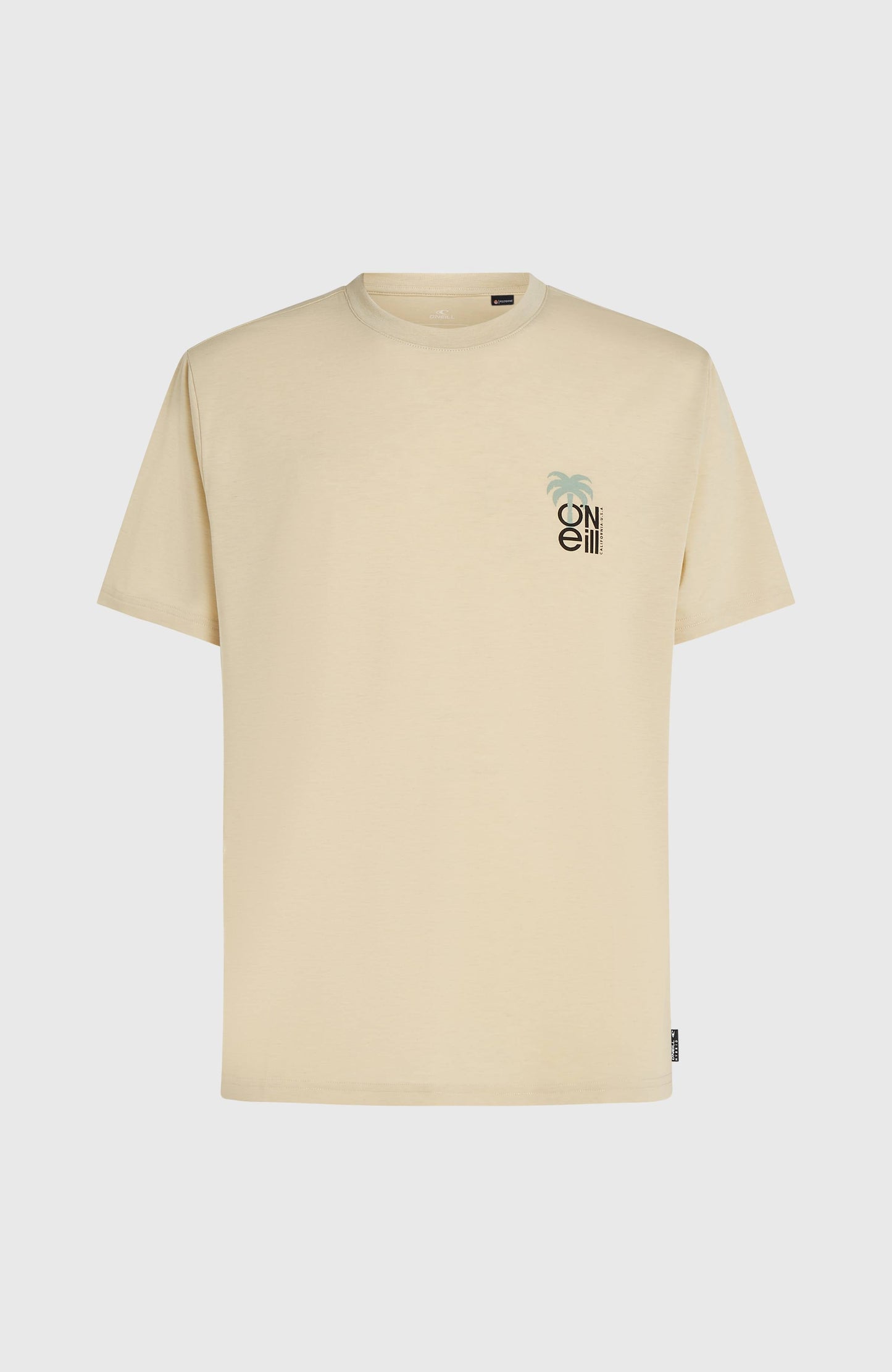 O'Neill Hybrid Polygiene Graphic T-Shirt Men Cocoa Sand