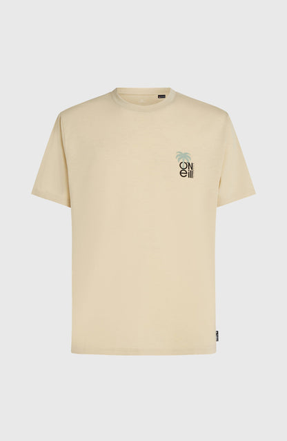 O'Neill Hybrid Polygiene Graphic T-Shirt Men Cocoa Sand