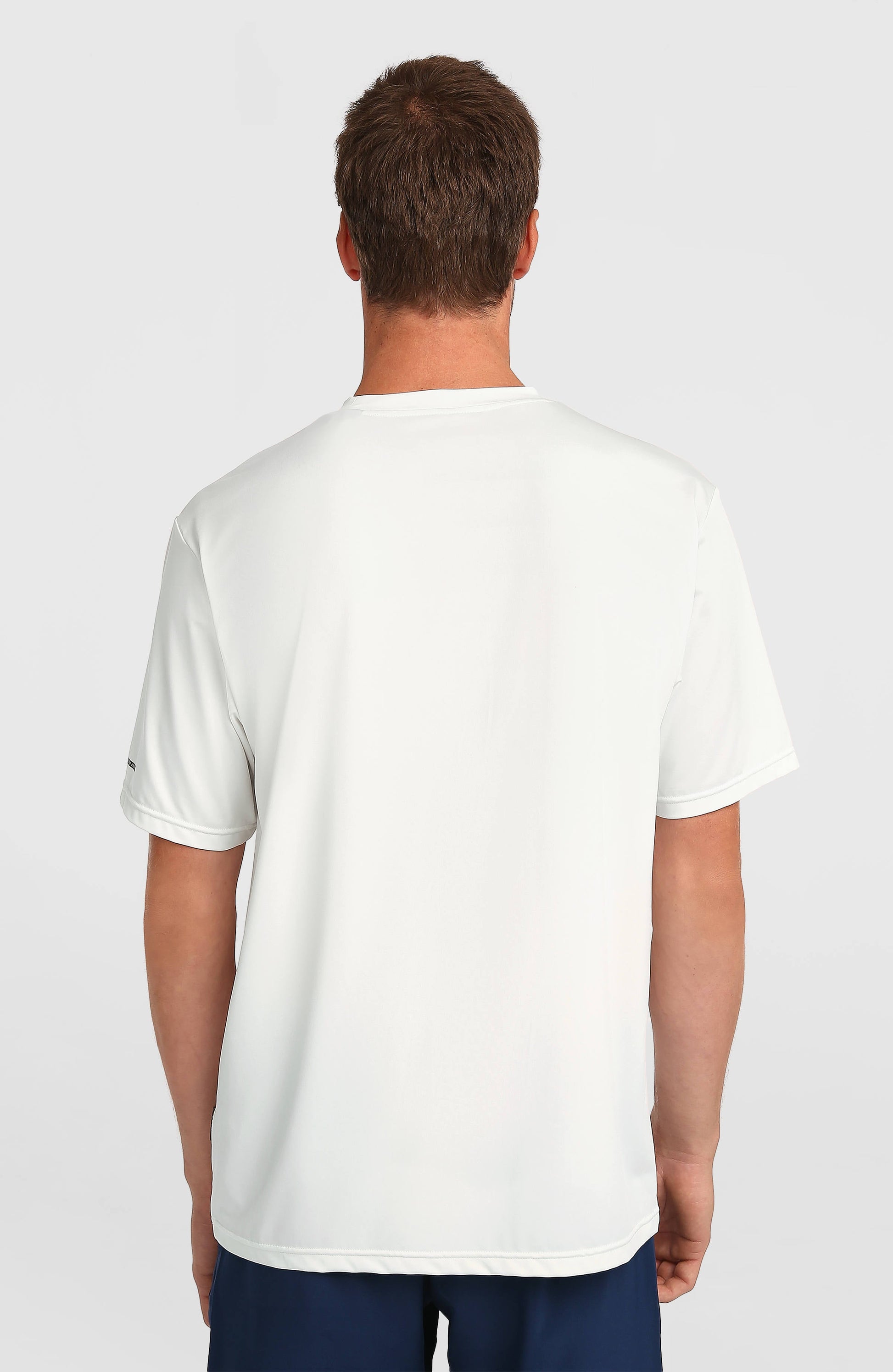 O'Neill Hybrid UPF 50+ Polygiene Graphic T-Shirt Men Snow White