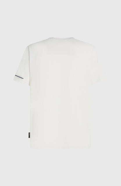 O'Neill Hybrid UPF 50+ Polygiene Graphic T-Shirt Men Snow White