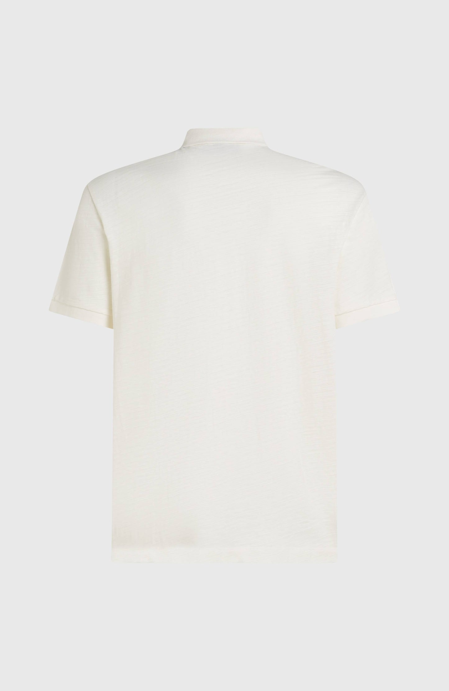 Slub Polo Men Snow White