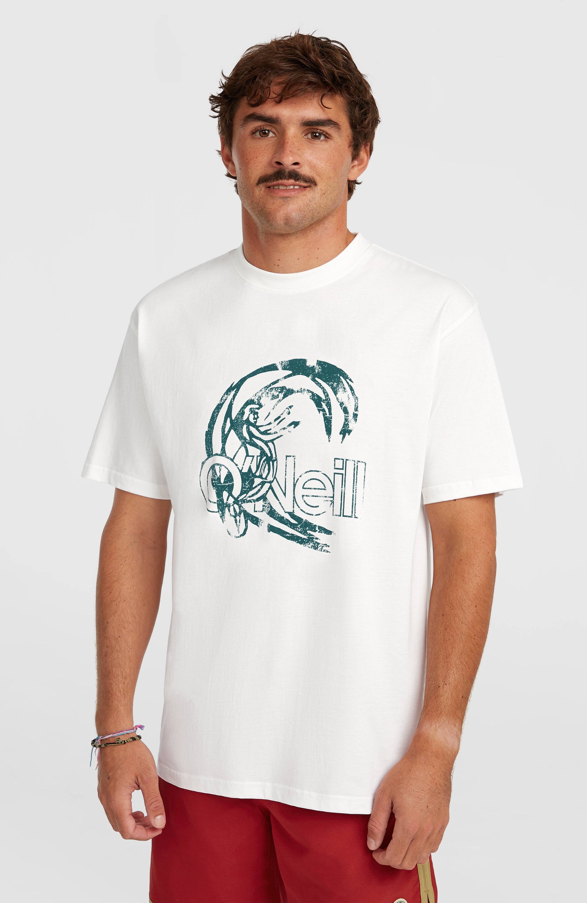O'Riginals Circle Surfer T-Shirt Men Snow White