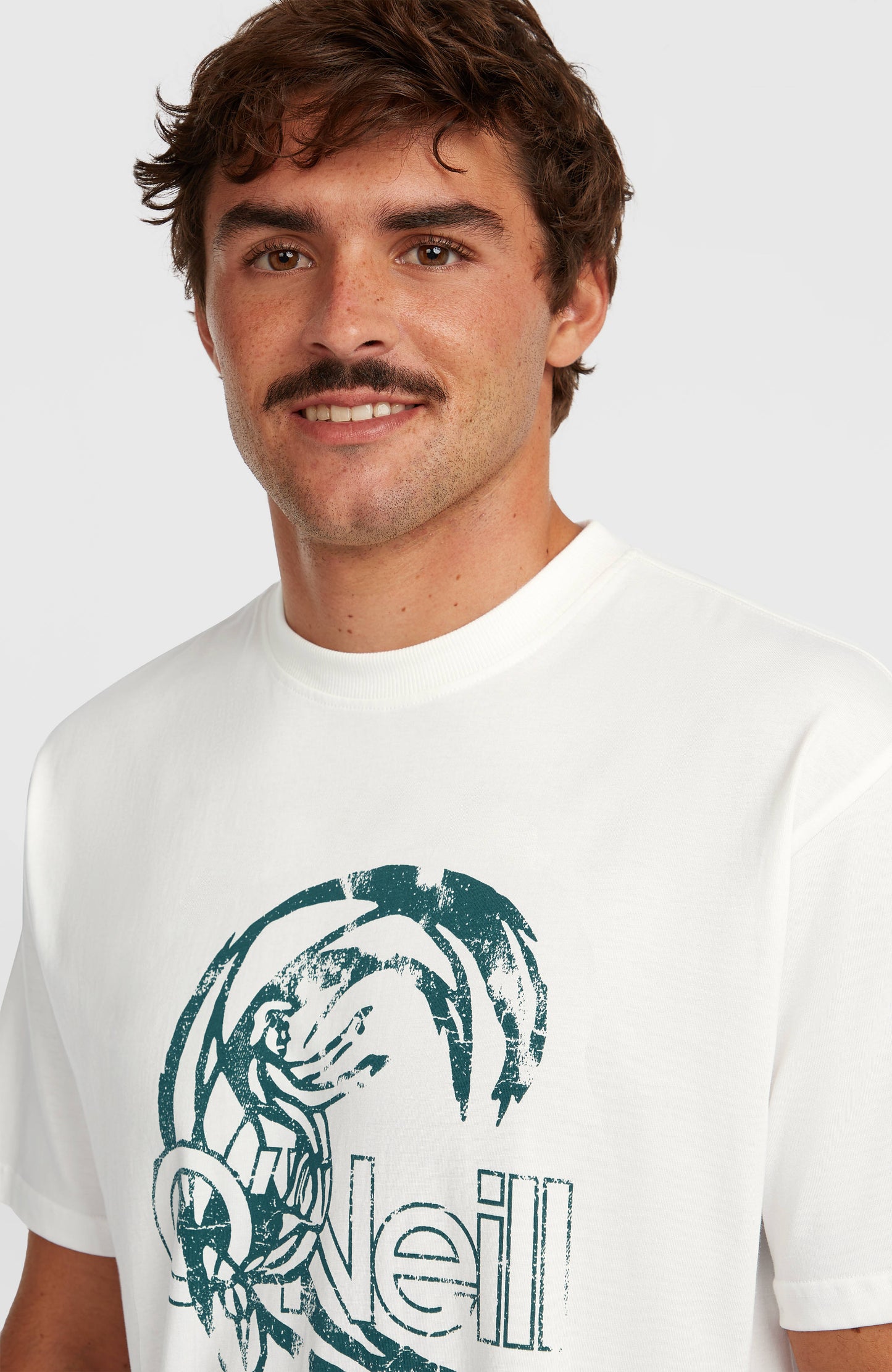 O'Riginals Circle Surfer T-Shirt Men Snow White