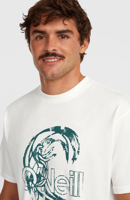 O'Riginals Circle Surfer T-Shirt Men Snow White