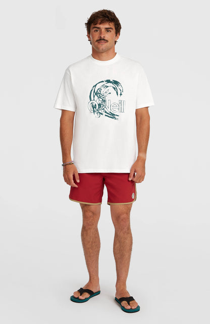O'Riginals Circle Surfer T-Shirt Men Snow White