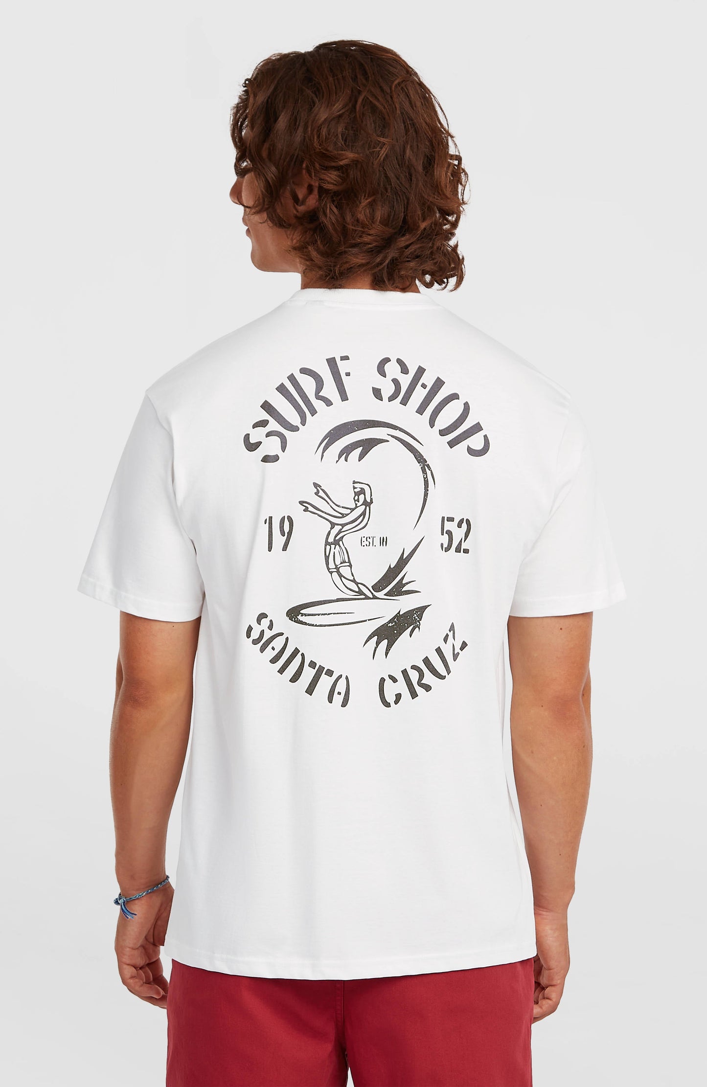 O'Riginals Surf Shop T-Shirt Men Snow White