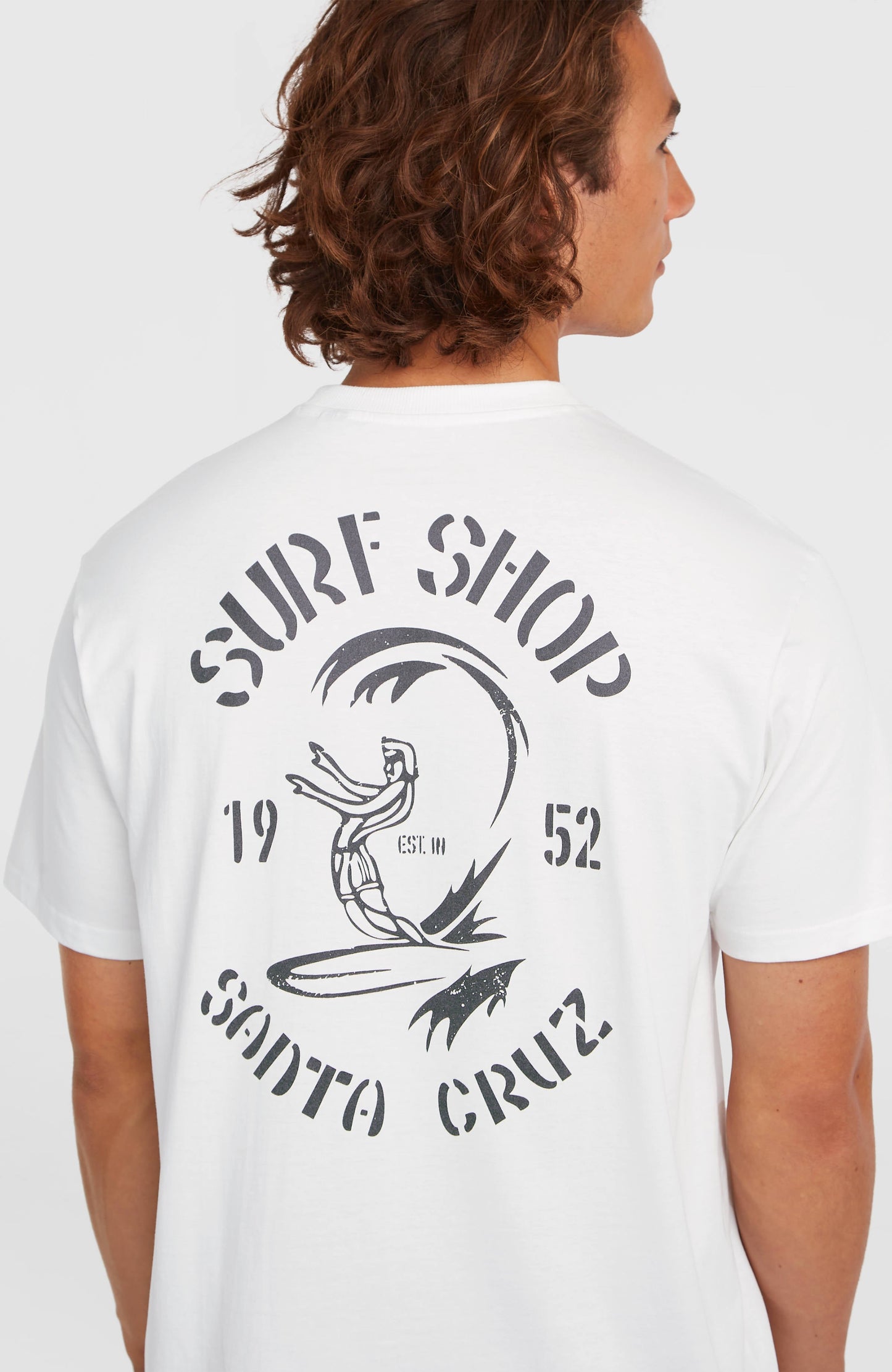 O'Riginals Surf Shop T-Shirt Men Snow White