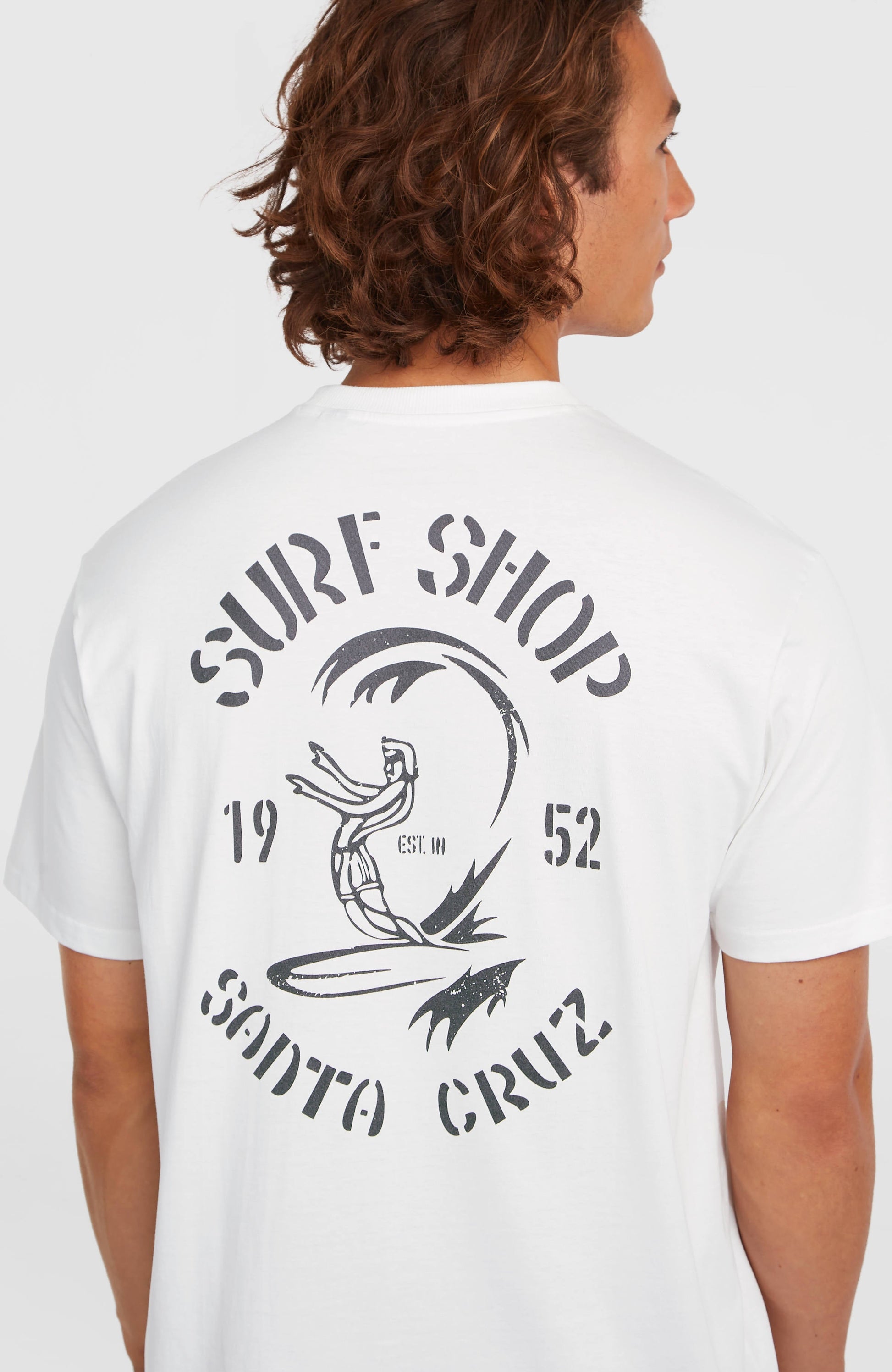O'Riginals Surf Shop T-Shirt Men Snow White
