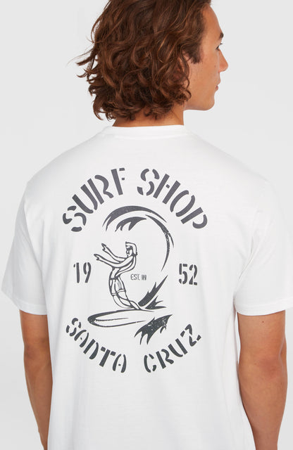 O'Riginals Surf Shop T-Shirt Men Snow White