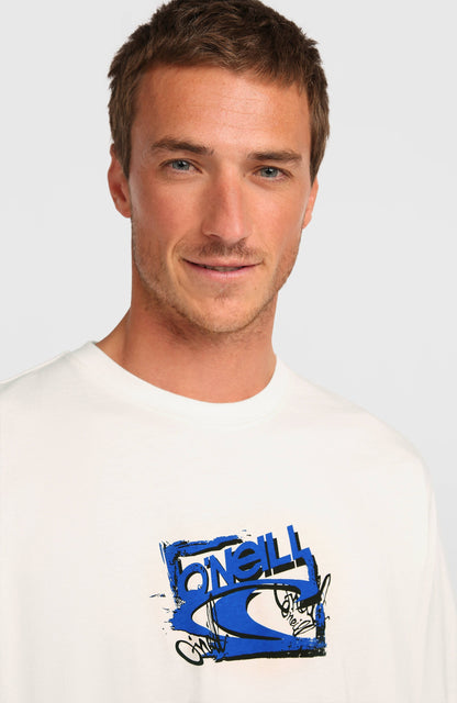 Essentials 90s Logo T-Shirt Men Snow White