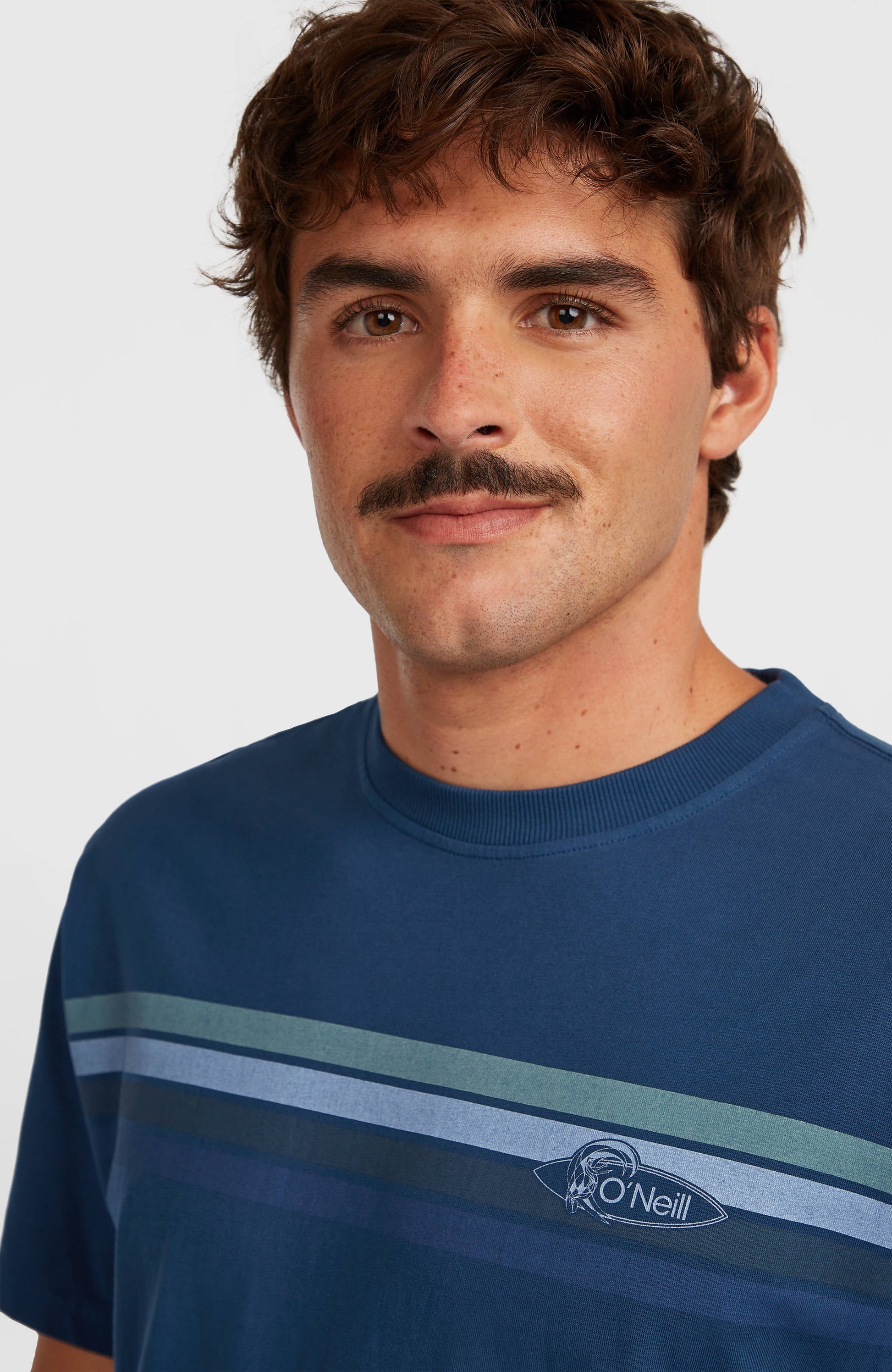 O'Riginals Front-Stripe T-Shirt Men English Evening