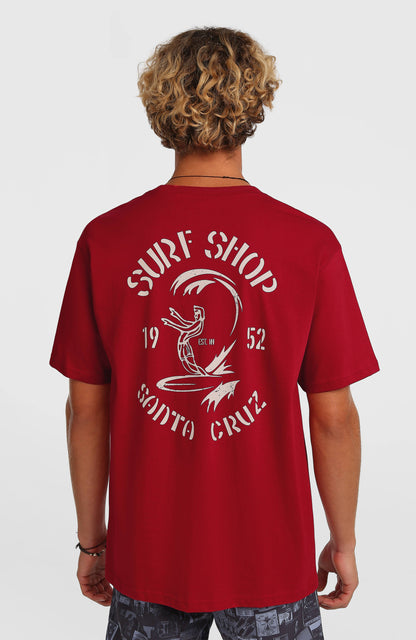 O'Riginals Surf Shop T-Shirt Men Midnight Poppy