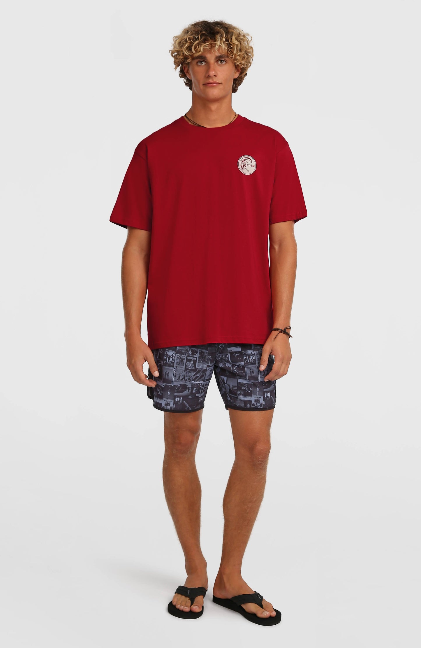 O'Riginals Surf Shop T-Shirt Men Midnight Poppy