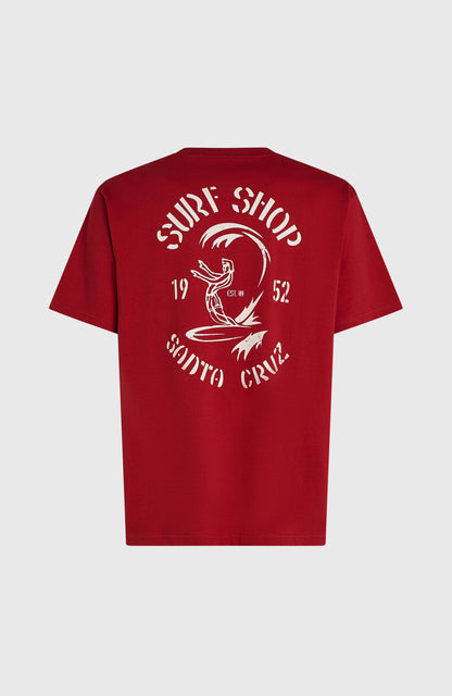 O'Riginals Surf Shop T-Shirt Men Midnight Poppy