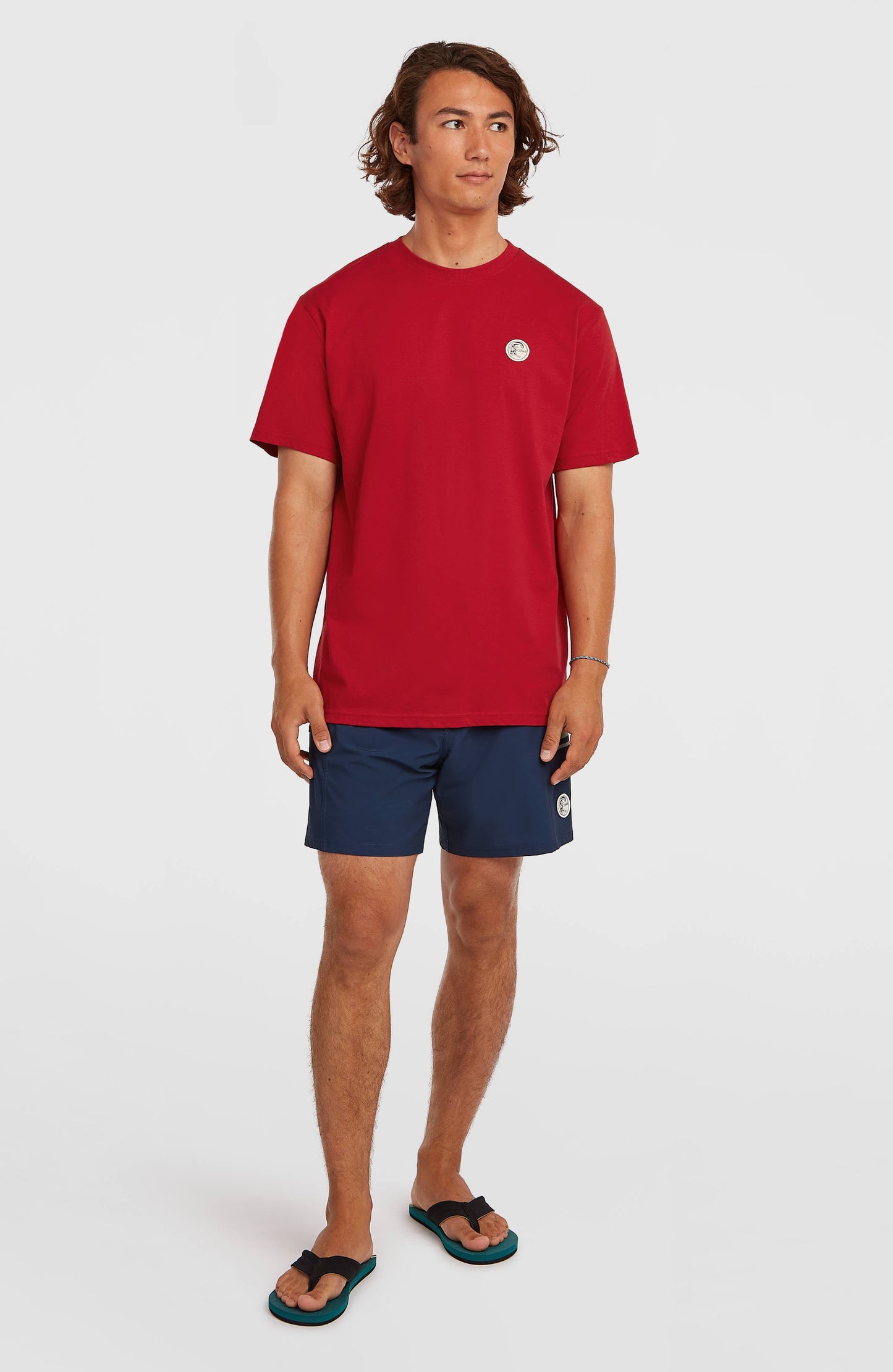 O'Riginals Badge T-Shirt Men Midnight Poppy
