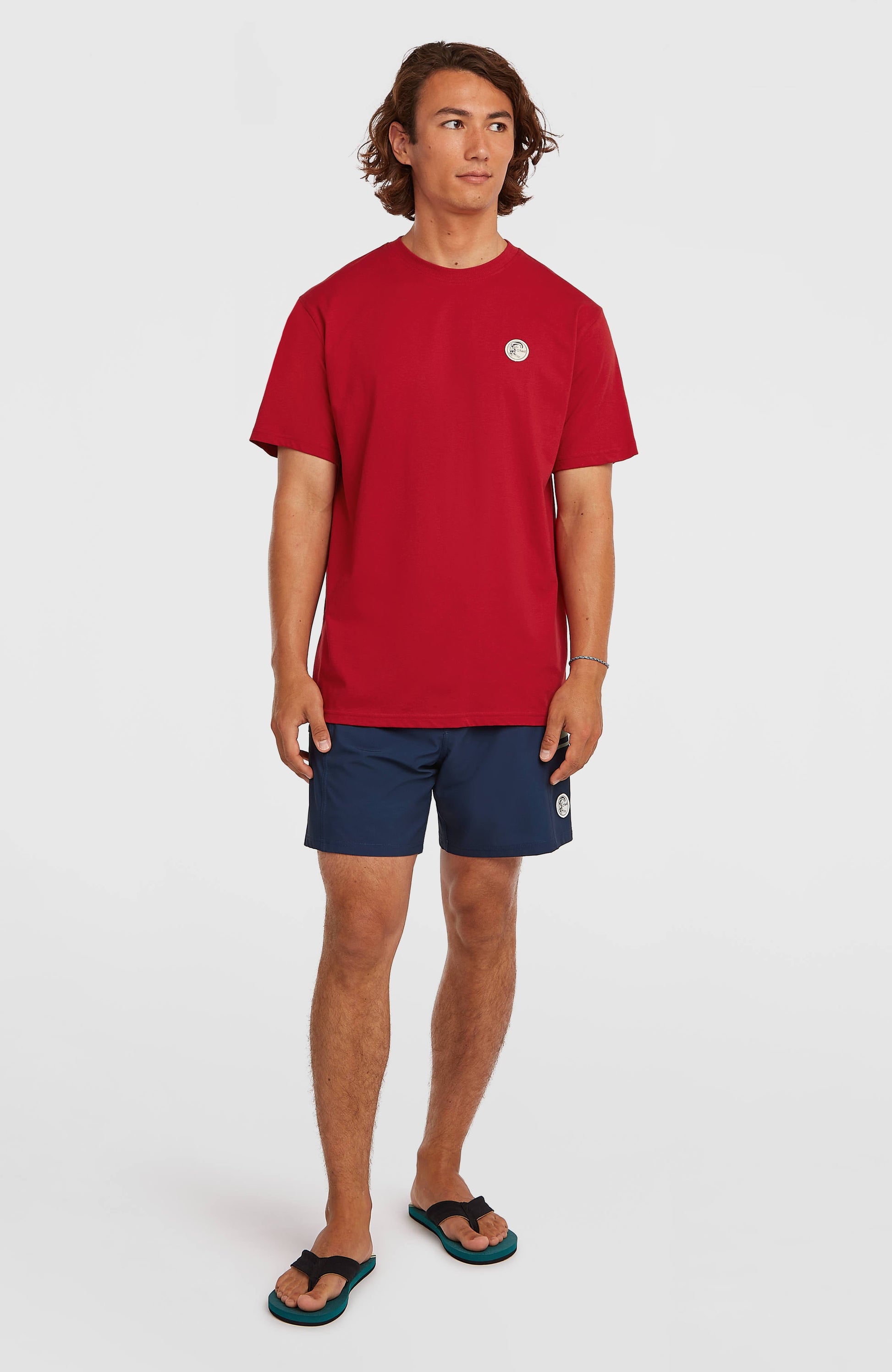O'Riginals Badge T-Shirt Men Midnight Poppy