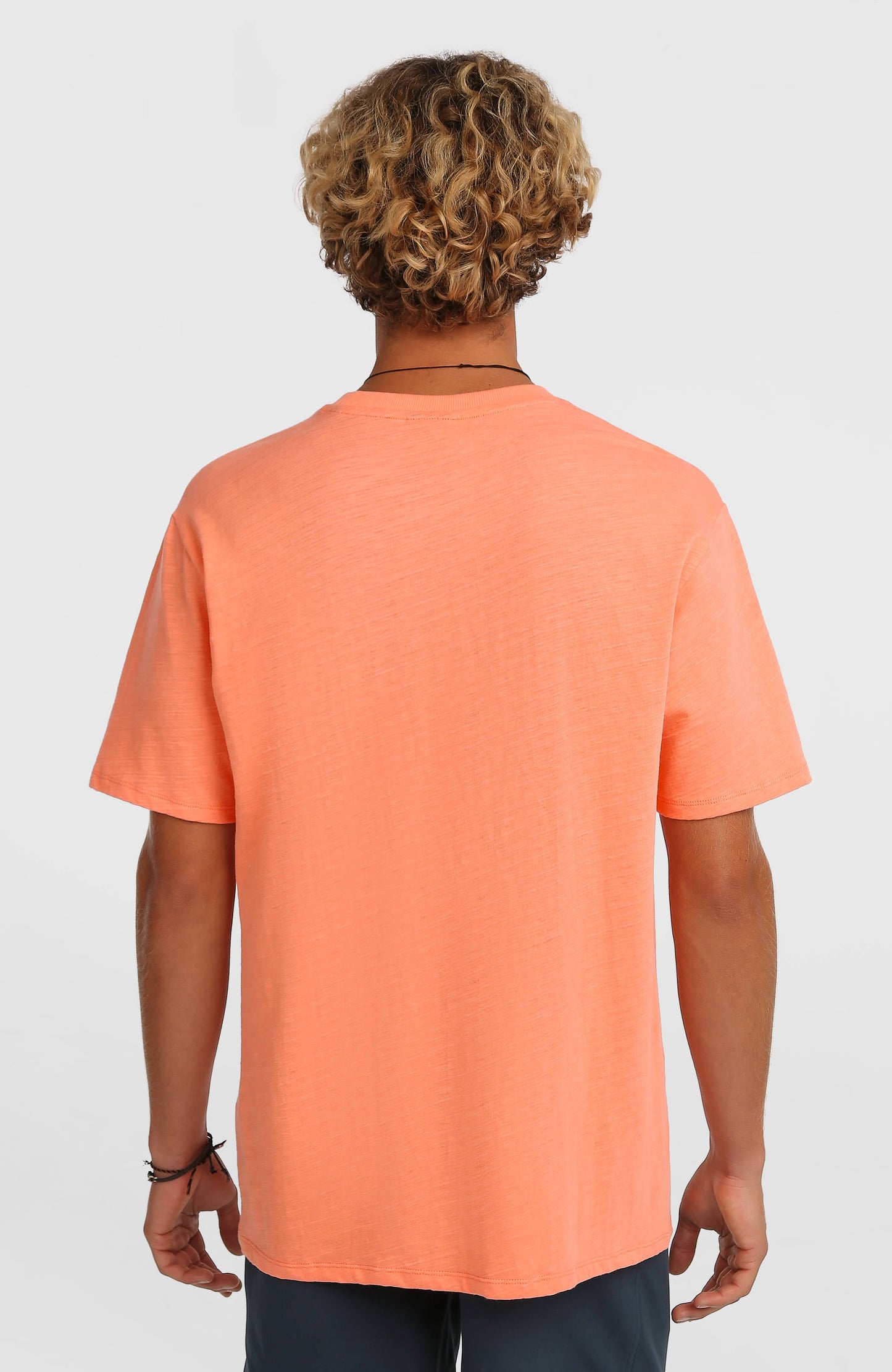 O'Neill Slub Chest Pocket T-Shirt Men Funky Peach