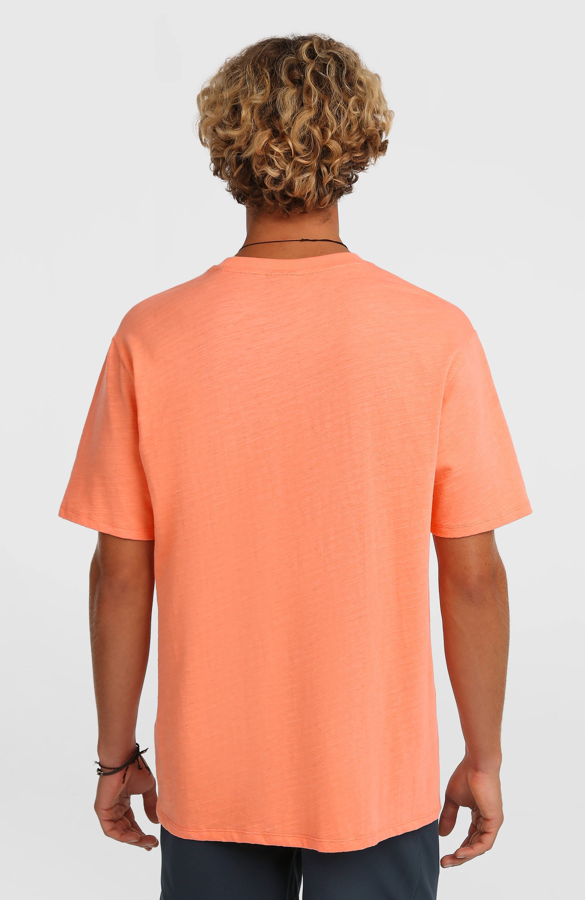 O'Neill Slub Chest Pocket T-Shirt Men Funky Peach