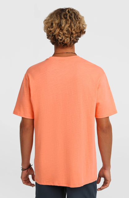 O'Neill Slub Chest Pocket T-Shirt Men Funky Peach