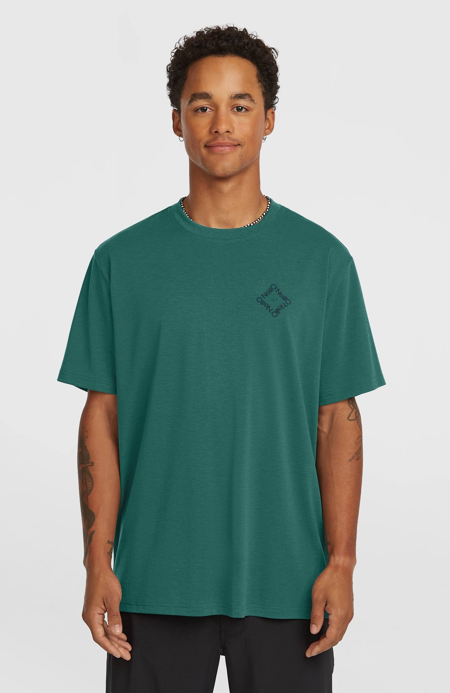 O'Neill Hybrid Polygiene Back-Print T-Shirt Men Botanical Heat