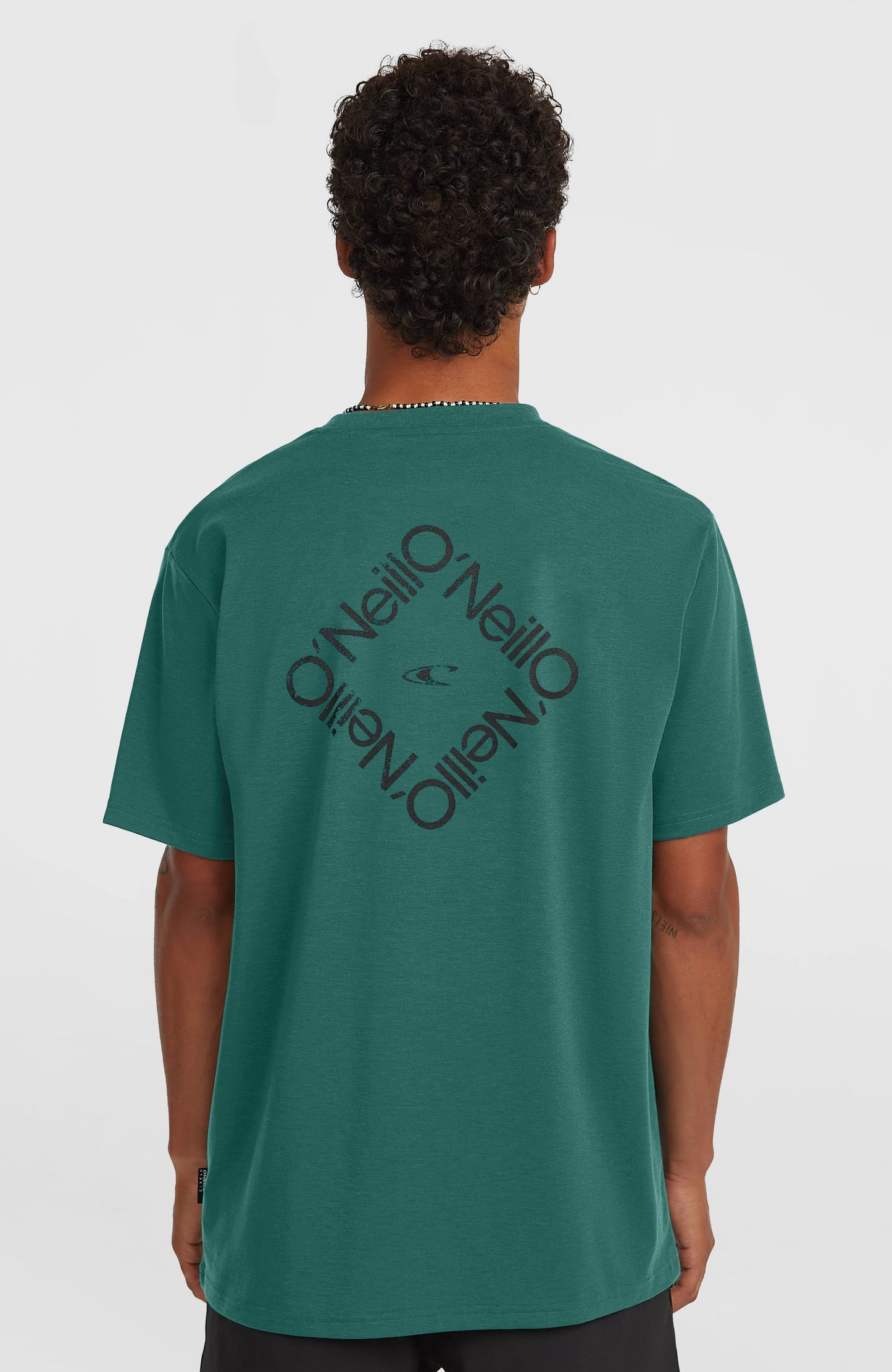 O'Neill Hybrid Polygiene Back-Print T-Shirt Men Botanical Heat
